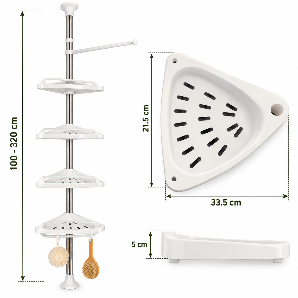 Shower Corner Caddy