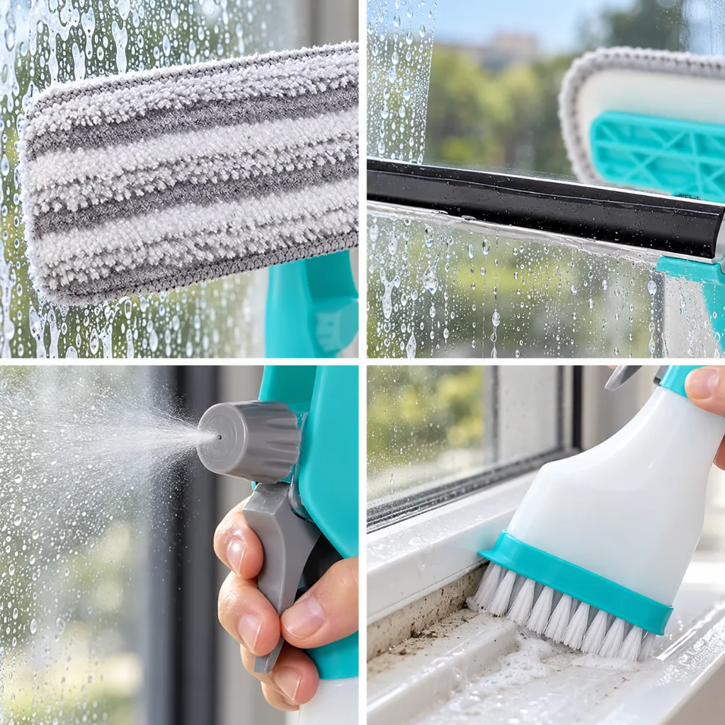 Window Cleaning Brush Multi-function