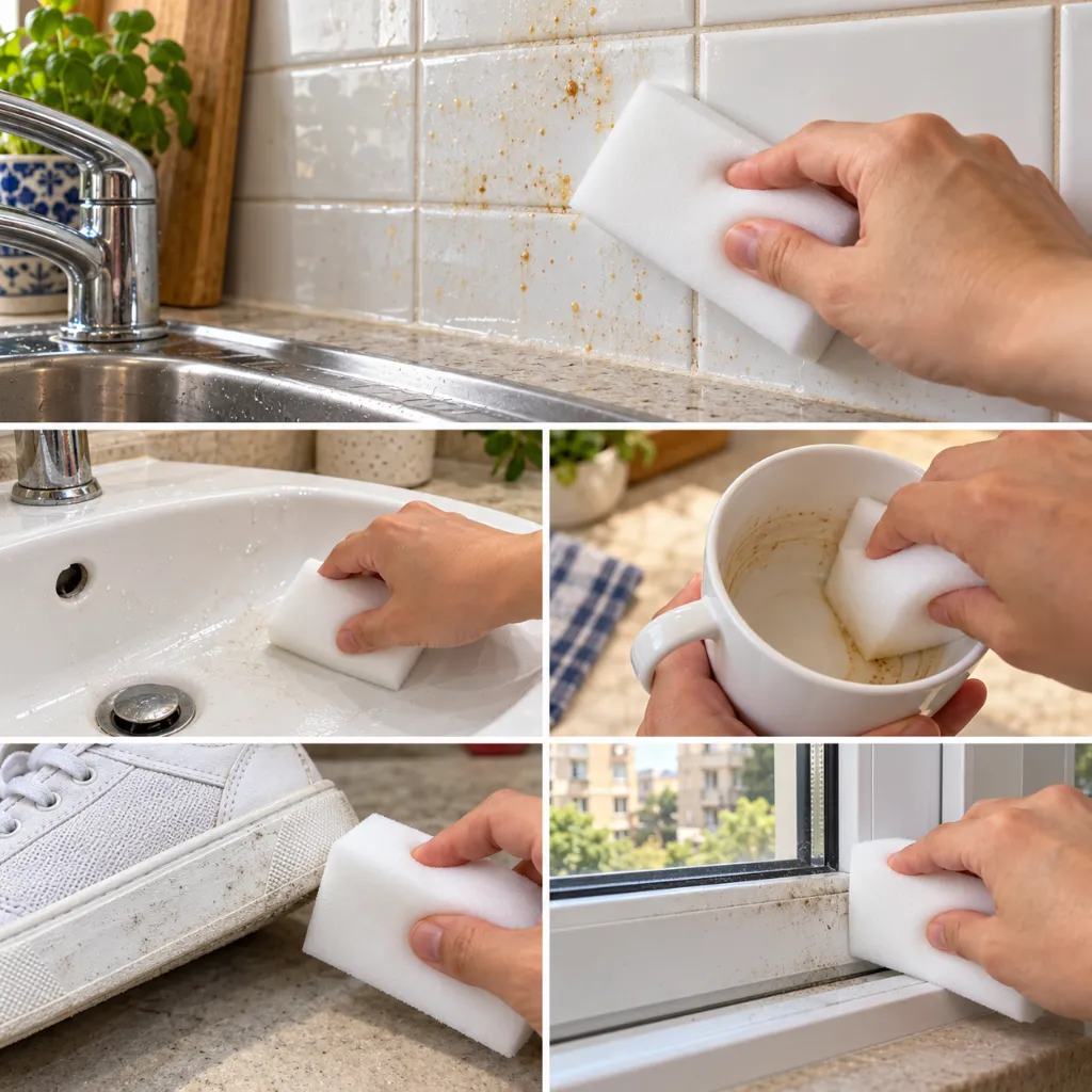 3 Pcs Magic Cleaning Sponges