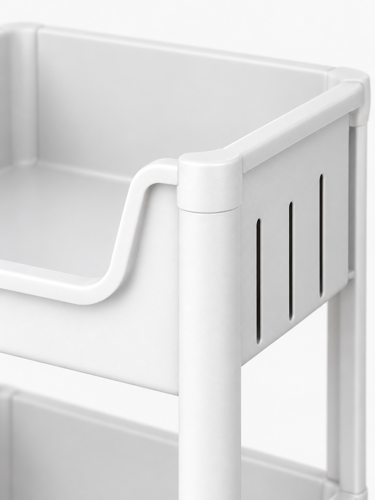 4-Tier Multipurpose Rolling Storage Cart