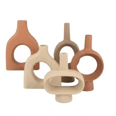 Sculptural Boho Vase