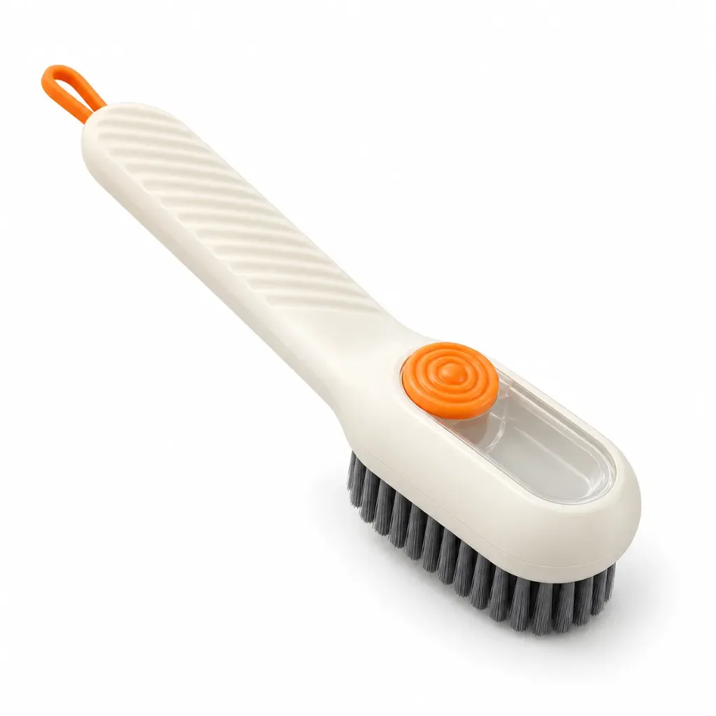 Soap Dispensing Shoe Brush