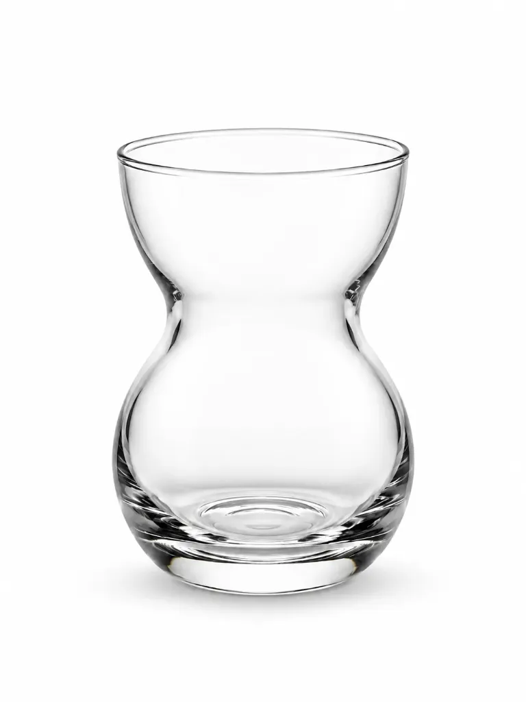 Clear Glass Tea cups – Set of 6